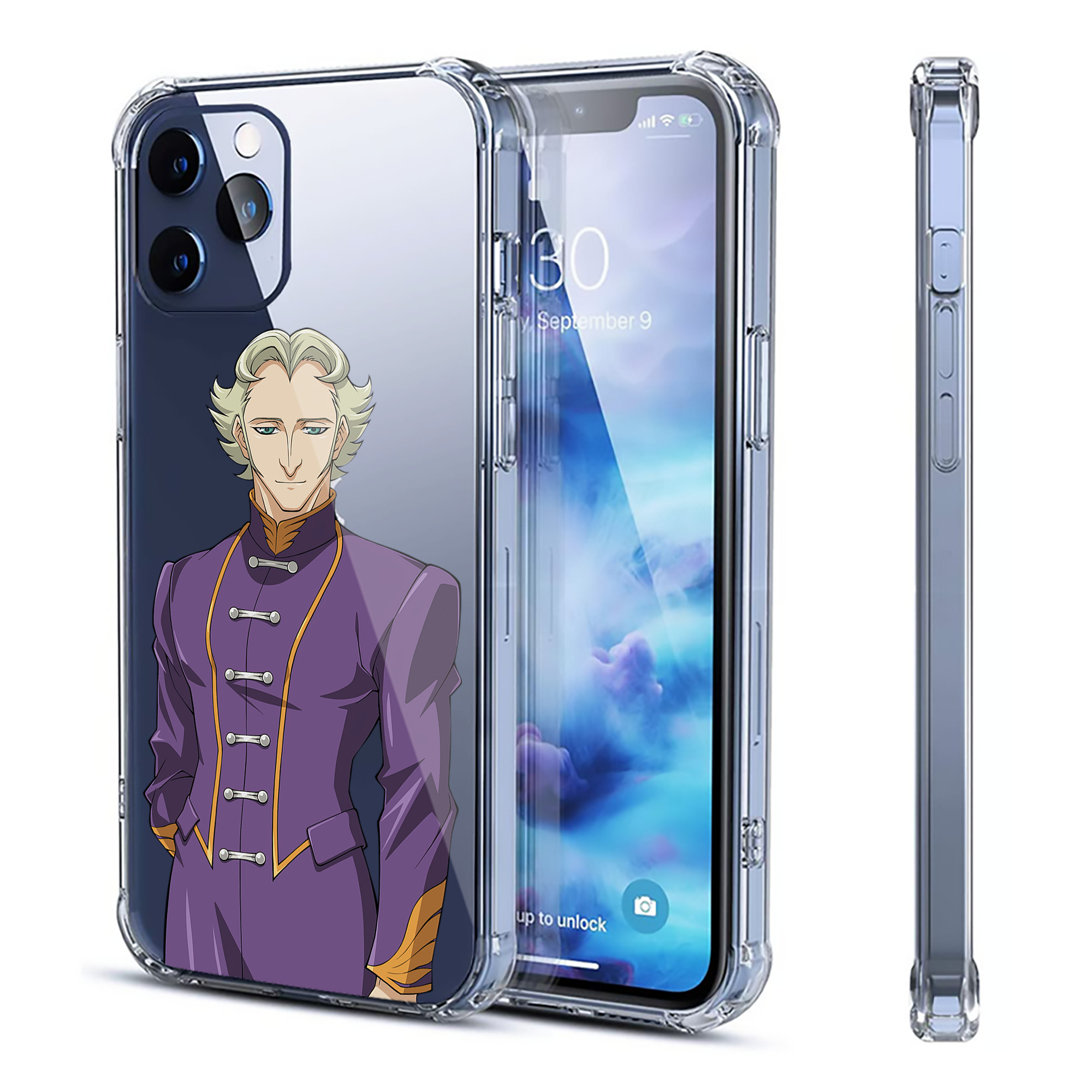 （画像用） 遊☆戯☆王 Yu-Gi-Oh! 【iPhone 12シリーズ対応】透明スマホケース（クリアソフトケース）